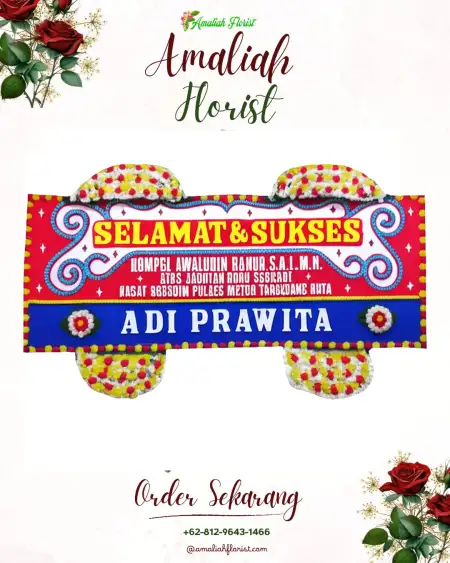 Papan Bunga Ucapan Selamat Sulabesi Barat
